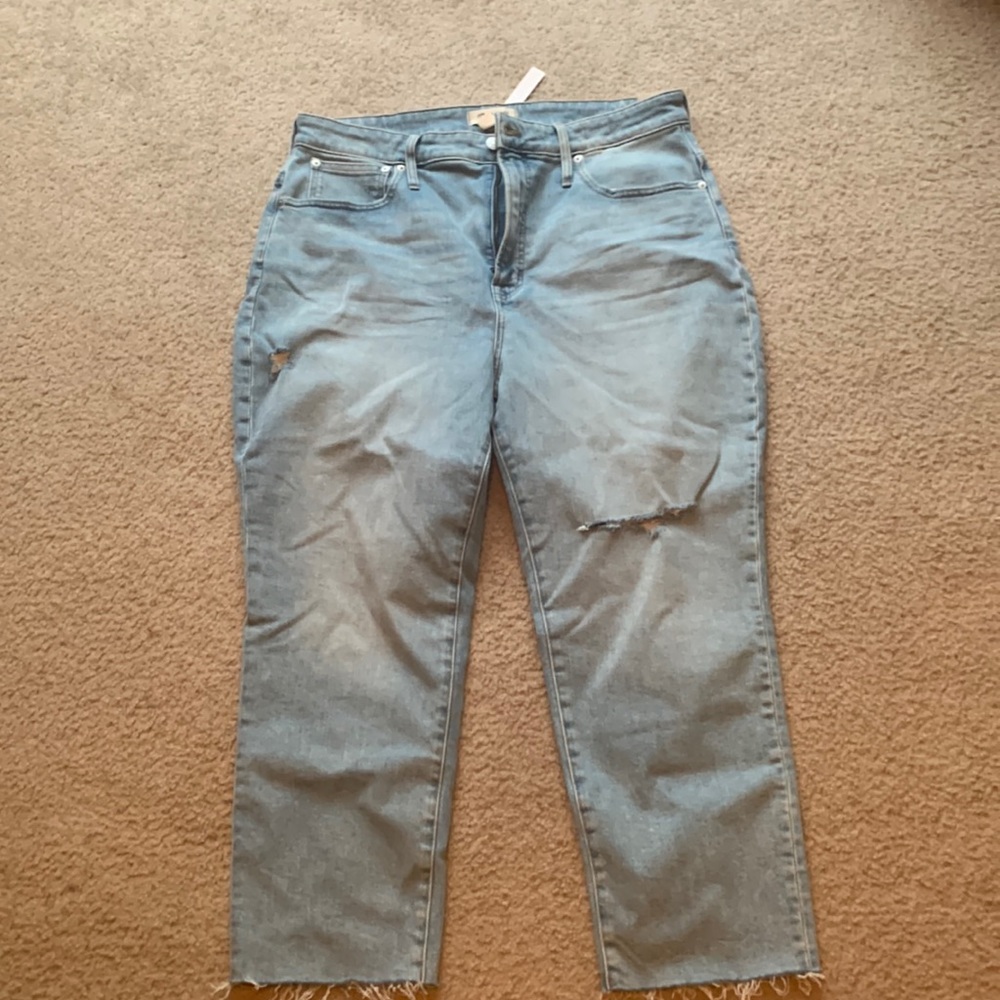 Madewell the curvy perfect vintage jean.